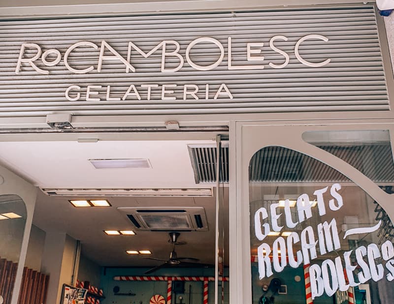 Rocambolesc Gelateria store front