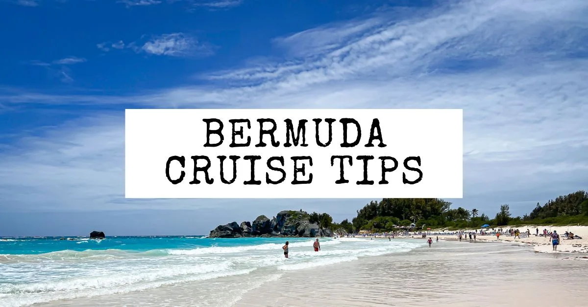 featured blog image | bermuda cruise tips