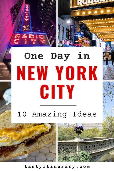 One Day in New York City: 10 Amazing Ideas | Tasty Itinerary