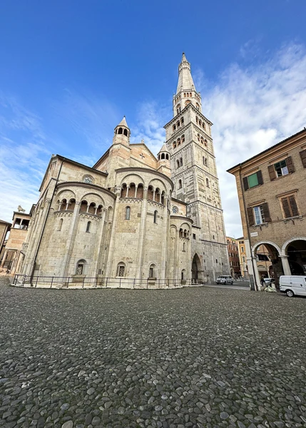 Ghirlandina Tower in Modena Italy