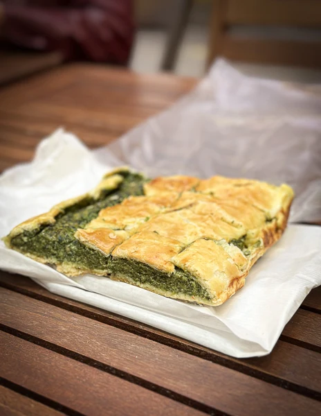 a spinach pie type from modena italy