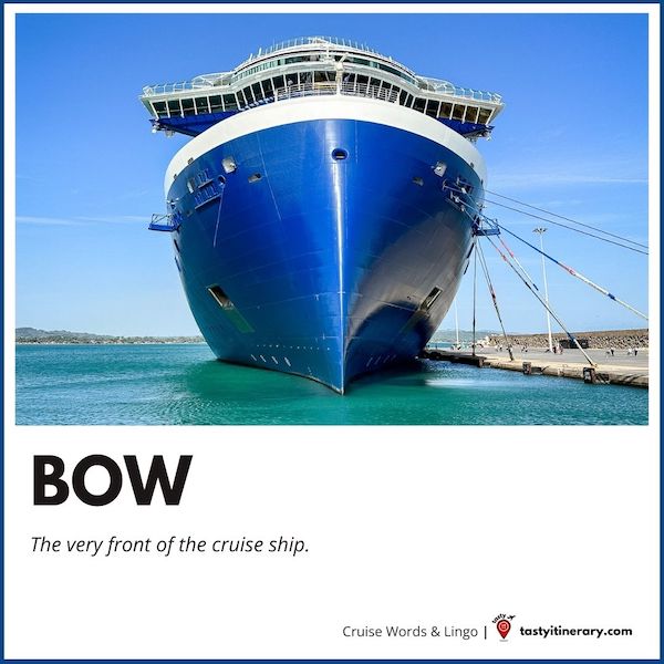 cruise ship vocabulary